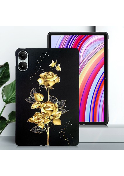 Xiaomi Redmi Için Pad Pro 5g Pad Pro Poco Pad Tpu Desen Baskı Ince Koruyucu Tablet Kılıfı (Yurt Dışından)