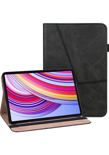 Xiaomi Redmi Için Pad Pro Hattı Baskılı Pu Deri Kart Tutucu Standı Tablet Kılıfı (Yurt Dışından)