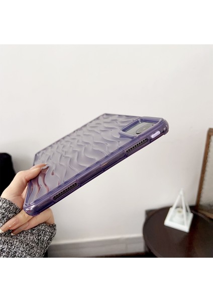Xiaomi Redmi Pad Se Şeffaf Tpu 3D Dalga Doku Tablet Kılıfı (Yurt Dışından)