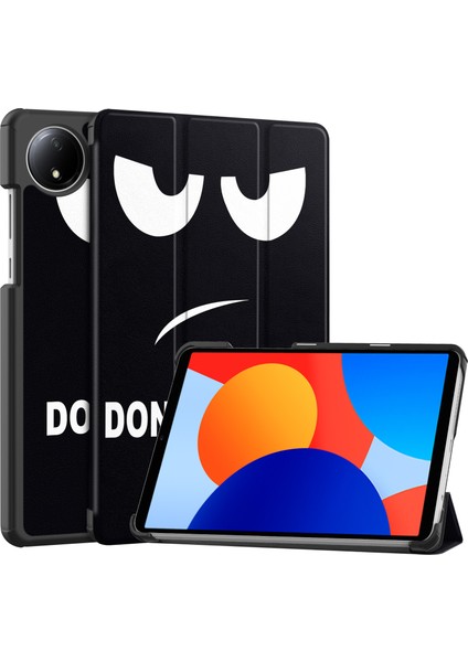 Xiaomi Redmi Pad Se Standı Desen Baskı Deri Bana Dokunma Tablet Kılıfı (Yurt Dışından)