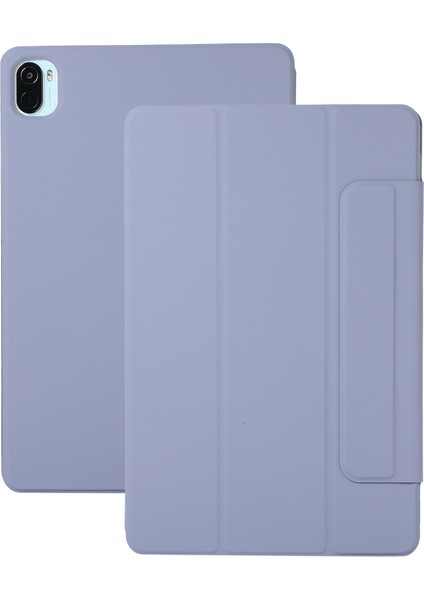 Manyetik Emme Koruma Pu Deri Standı Için Xiaomi Pad 5 Pad 5 Pro Tablet Kılıfı (Yurt Dışından)