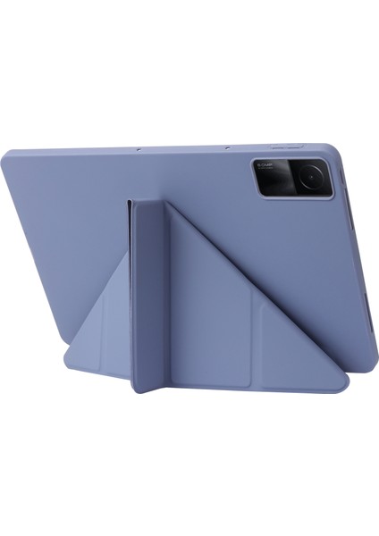 Xiaomi Redmi Için Pad Folio Standı Deforme Edilebilir Silikon Pu Deri Akıllı Otomatik Uyandırma Uyku Fonksiyonu Tablet Kılıfı (Yurt Dışından) modelleri
