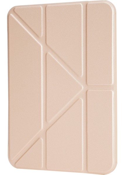 iPad Air 11 (2024) Pu Deri Silikon Origami Standı Koruyucu Tablet Kılıfı (Yurt Dışından)