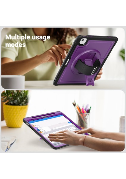 iPad Air 13 (2024) Stand Case Pc Tpu Omuz Askılı Tablet Kılıfı (Yurt Dışından) modelleri