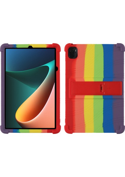 Xiaomi Pad 5 Pad 5 Pro Takviyeli Dört Köşe Silikon Pc Tablet Kılıfı (Yurt Dışından)