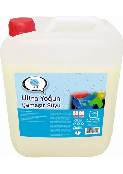 Ada Clean Adaclean Ultra Çamaşır Suyu 5 lt