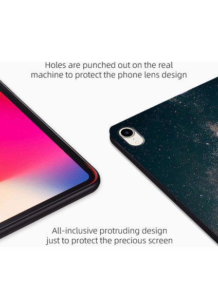 iPad Mini (2021) Stand Desenli Baskı Pu Deri Koruyucu Dolunay Gecesi Tablet Kılıfı (Yurt Dışından) indirimleri
