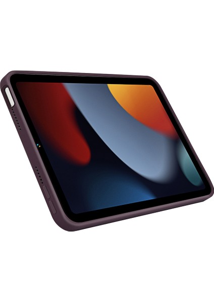 Forestl Digital Yumuşak Dokunuşlu Sıvı Silikon Çizilmez Mikrofiber Astar iPad Mini Kalem Yuvalı Koruma (2021) Tablet Kılıfı (Yurt Dışından)