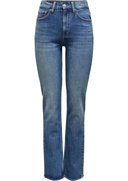 15325721 Onlwıllow Hw Db Straıght Dnm Dot Kadın Jean Pantolon