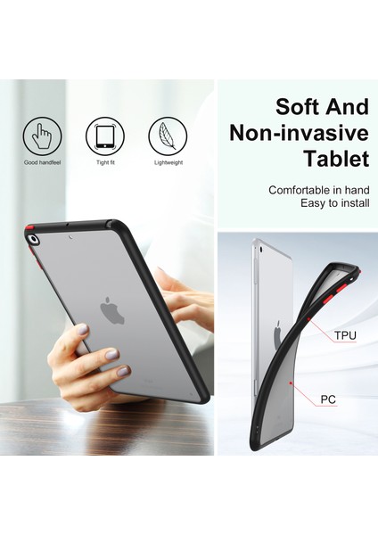iPad Mini 4 mini (2019) 7.9 Inç Pc Tpu Mat Yarı Saydam Kontrast Tablet Kılıfı (Yurt Dışından) fırsatları