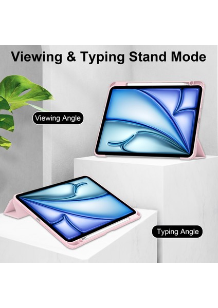 iPad Air 13 (2024) Pu Deri Akrilik Desteği Otomatik Uyku uyandırma Tablet Kılıfı (Yurt Dışından) fırsatları