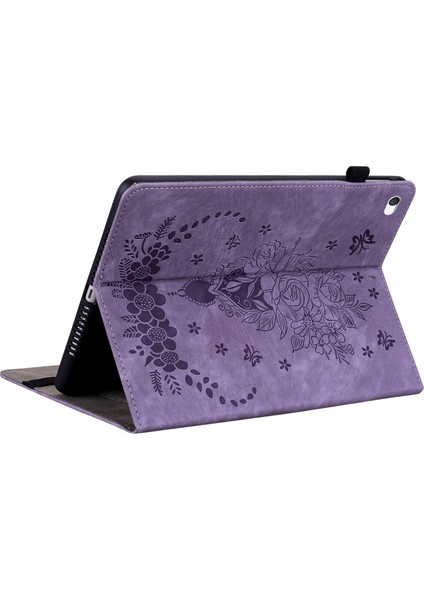 iPad Mini 2 3 4 mini (2019) 7.9 Inç Pu Deri Kart Tutucu Stand Baskılı Tablet Kılıfı (Yurt Dışından)