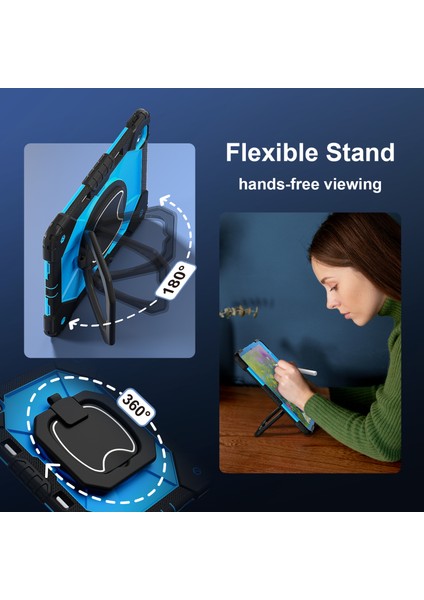 iPad Pro 13 (2024) stand Silikon Pc Tablet Kılıfı (Yurt Dışından)
