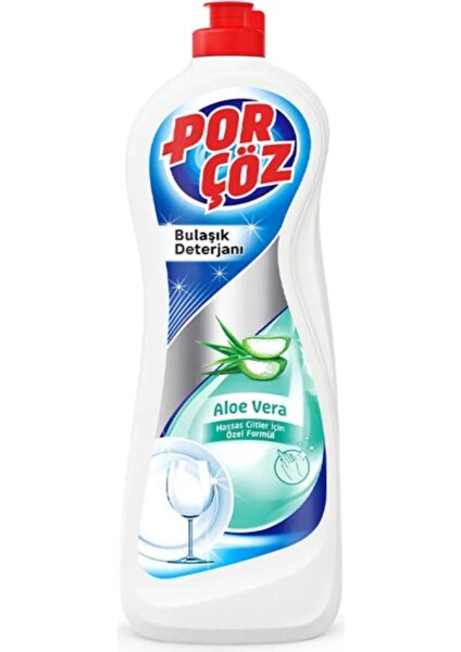 (12 Adet ) Porçöz Bulasik Elde Yikama Deterjani Aloe Vera 675 ml