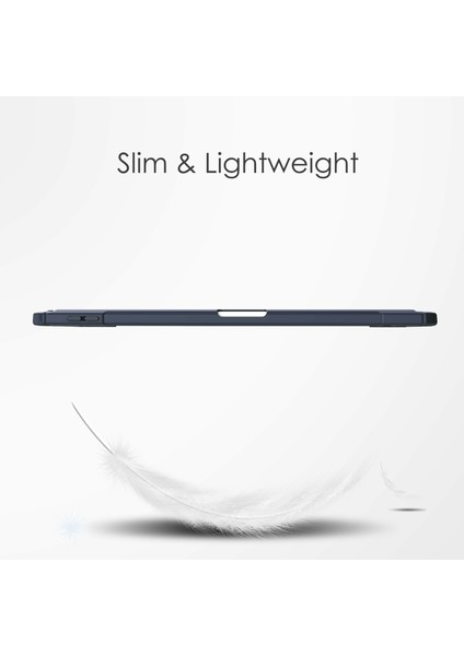iPad Air 11 (2024) Pu Deri Otomatik Uyandırma Uyku Koruyucu Kalem Yuvası Ile Tablet Kılıfı (Yurt Dışından) fiyatları