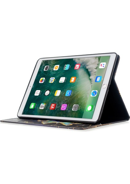 Desen Baskı Cüzdan Standı Deri iPad 10.2 (2019 2020 2021) BUTTERFLY Tablet Kılıfı (Yurt Dışından) indirimleri