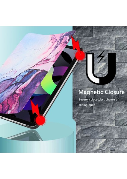 A Serisi Tam Koruma Düşmeyi Önleyen Otomatik Uyandırma uyku Desenli Baskı Ipek Dokulu iPad Mini Standlı (2021) Yeşim Moru Tablet Kılıfı (Yurt Dışından) fırsatları