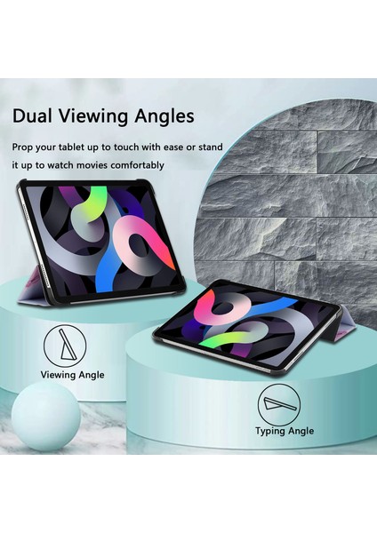 A Serisi Tam Koruma Düşmeyi Önleyen Otomatik Uyandırma uyku Desenli Baskı Ipek Dokulu iPad Mini Standlı (2021) Yeşim Moru Tablet Kılıfı (Yurt Dışından) indirimleri