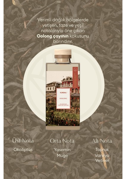 Parfüm Difüzörü Çay Serisi Kundal Perfume Diffuser Tea Edition 140ML (Oolong)