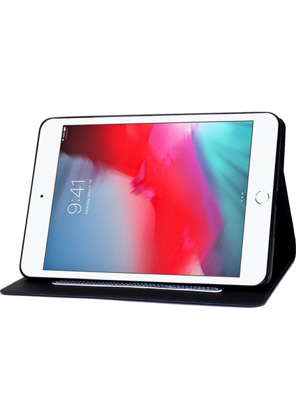 iPad Mini 2 3 4 ipad Mini (2019)SIĞIR Derisi Doku Pu Deri Standı Kart Sahibinin Çizilmez Tablet Kılıfı (Yurt Dışından) modelleri