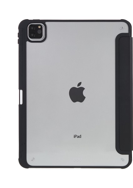 iPad Pro 12.9 Üç Katlı Stand Pu Deri Tpu Akrilik Ince Tablet Kılıfı (Yurt Dışından) fırsatları