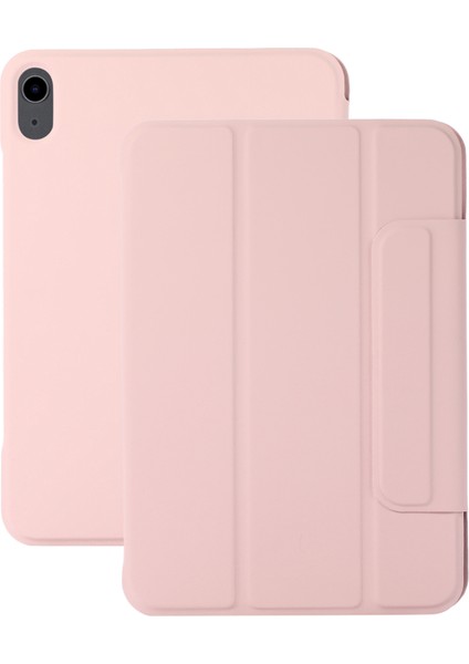 iPad Air 11 (2024) Manyetik Toka Standı Koruyucu Pu Deri Akıllı Tablet Kılıfı (Yurt Dışından)