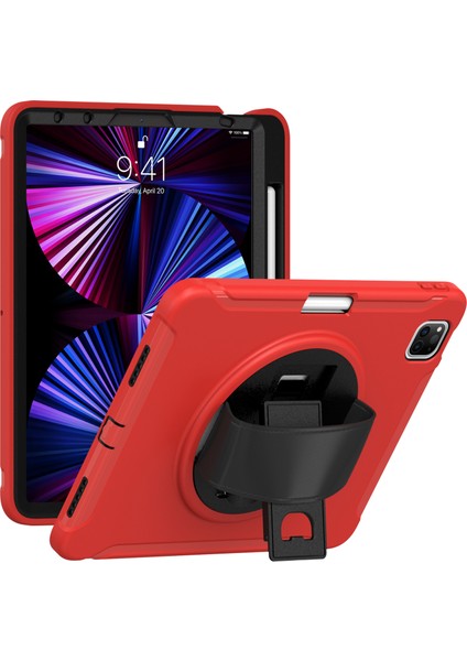 El Kayışı Pc Silikon Air 11 (2024) AIR (2020 2022) Standı Tablet Kılıfı (Yurt Dışından)