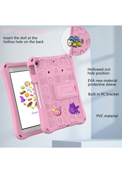 iPad 10.2 (2019 2020 2021) Eva Omuz Askılı Koruyucu stand Tablet Kılıfı (Yurt Dışından) fırsatları