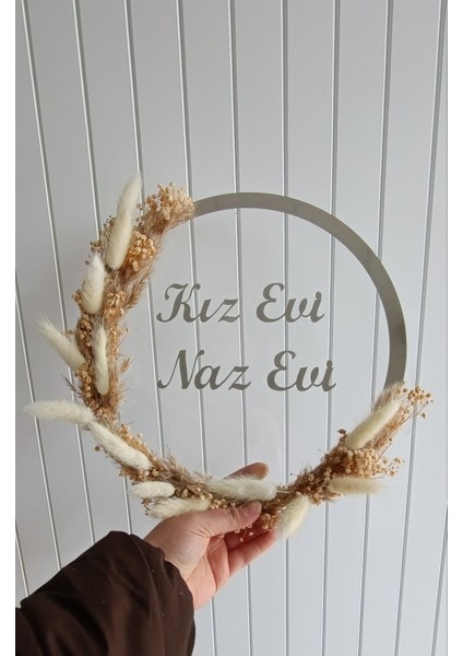 Kız Evi Naz Evi Kapı Süsü Söz Nişan Kına Nikah Hazırlığı Aksesuarları