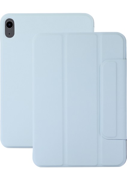 iPad Air 11 (2024) Manyetik Toka Standı Koruyucu Pu Deri Akıllı Tablet Kılıfı (Yurt Dışından)