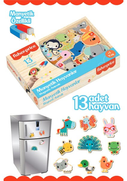 Diytoy Manyetik Hayvanlar