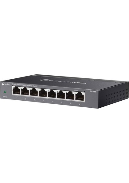 Tp-Lınk Omada DS108G 8 Port Gıgabıt Masaüstü Metal Kasa Swıtch