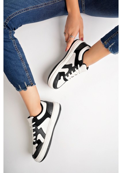 Siyah Kadın Sneaker Günlük Ayakkabı