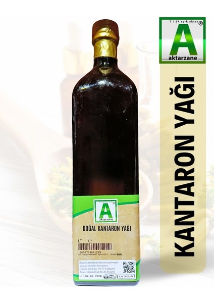 Kantaron Yağı 1lt