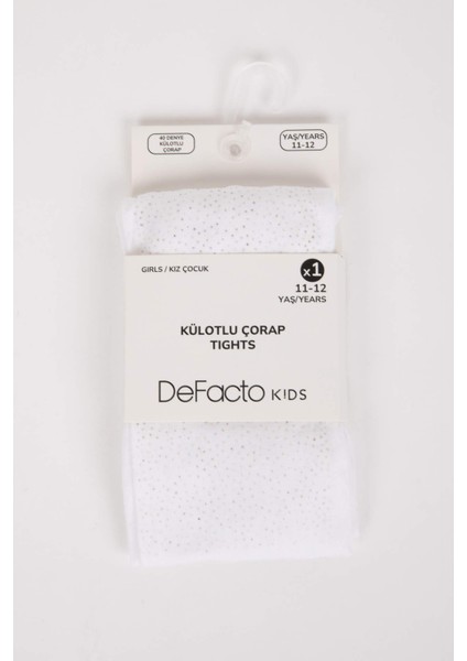 Kız Çocuk 40 Denye Külotlu Çorap D7474A8NS