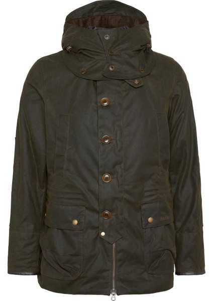 Barbour International Barbour Shoreman Yağlı Ceket OL51 Olive