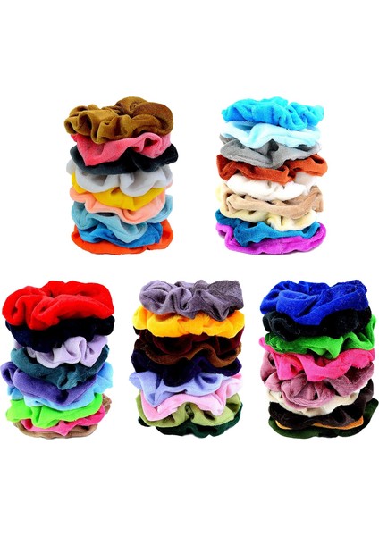 45PCS Headbands Velvet Elastic Headbands Women Girls Hair Accessories- Great Gift For Festival (Yurt Dışından)