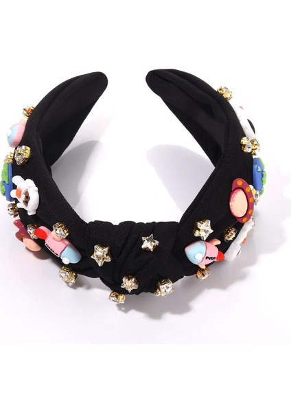 Space Astronaut Headband Women Saturn Planet Rocket Spaceman Headband Knotted Headband Celestial Explorer Space Hair Accessory Gift (Yurt Dışından) modelleri