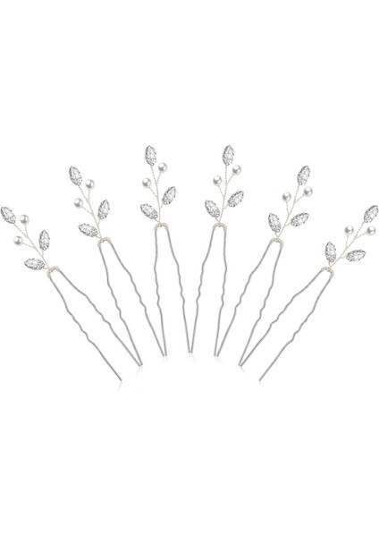 ,, Bridal Hairpin Water, Flower Wedding Hair Accessories Retro Hair Accessories Party Hairpin Suitable For Brides, Bridesmaids, (Yurt Dışından)