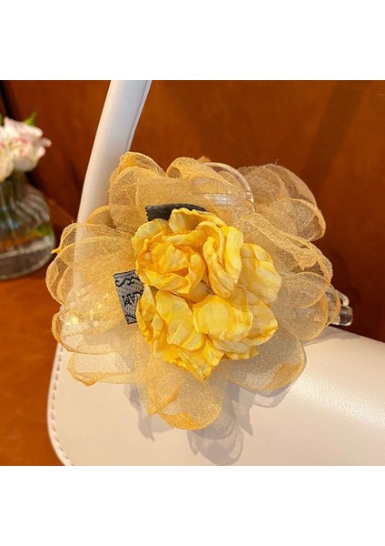 French Rose Flower Hairpin Hair Accessories Women's Spring Party Hairpin (Yurt Dışından) modelleri