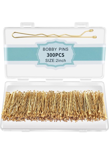 300 Pieces Hair Clips Brown Brown Hair Clips For Women Girls And Kids Invisible Curling Hair Clips With Storage Box Painless Hair Clips (2 Inch Brown) (Yurt Dışından)