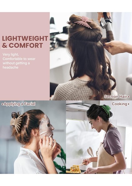 Women Hair Clips Matte Non-Slip Large Hair Clips For Thick And Thin Hair 4.7 Inch Styling Large Hair Clips Fashion Hairstyle Accessories Women Girls Christmas Gifts (Yurt Dışından) modelleri
