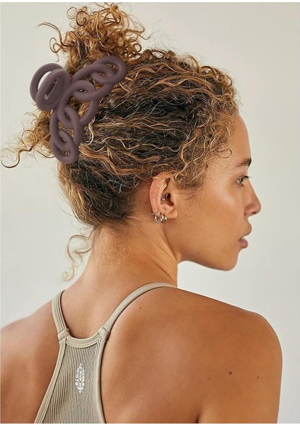 Thin Hair Hair Clips 8 Pieces Claw Clips For Thin Fine Hair Medium Hair Clips Women Hair Accessories Non-Slip French Design Hair Clips Banana Clips (Yurt Dışından) fırsatları
