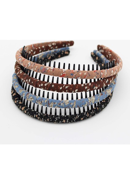 Fashion Floral Teeth Headband Comb Hair Accessories Non-Slip Headband Soft And Comfortable Headband For Women/girls (4 Colors) (Yurt Dışından) fiyatları
