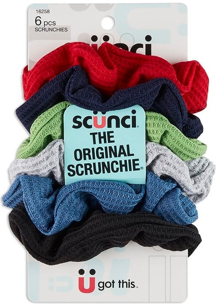 Waffle Knit Elastic Band Navy, White, Red, Blue, Grey And Black Women's Headbands 6-Pack (Yurt Dışından) fiyatları