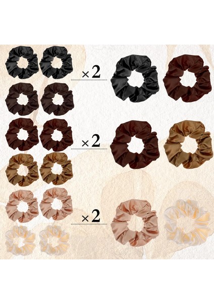 24PCS Satin Silk Headbands Women Soft Headbands Fashion Headband Cord Elastic Cute No Damage Headbands Women Girls Hair Accessories Decoration (Yurt Dışından) modelleri
