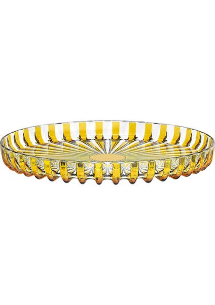 Dolce Vita Yuvarlak Tepsi 31 cm Amber