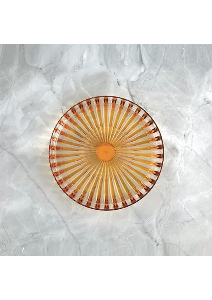 Dolce Vita Yuvarlak Tepsi 31 cm Amber fiyatları