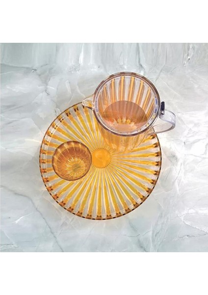Dolce Vita Yuvarlak Tepsi 31 cm Amber modelleri