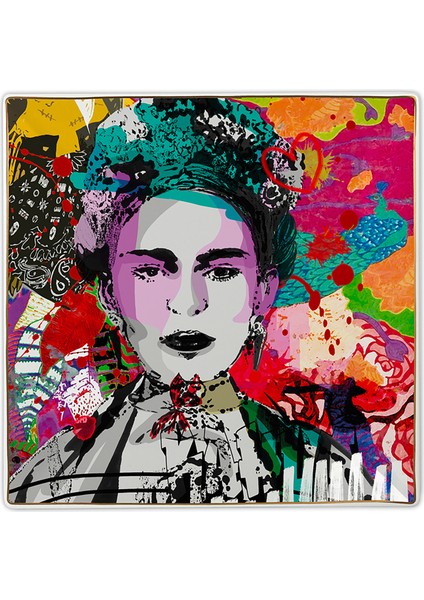 Street Art Tepsi 27 cm x 27 cm Frida
